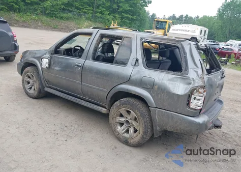2004 Nissan Pathfinder Le Platinum from USA, damaged, VIN JN8DR09Y54W905616